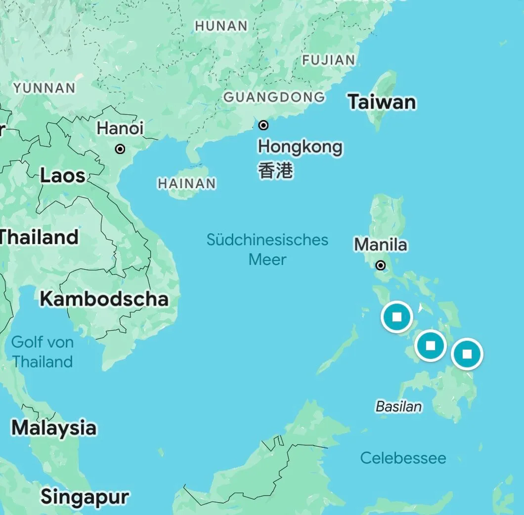 Reiseroute Philippinen Reiseroute Philippinen