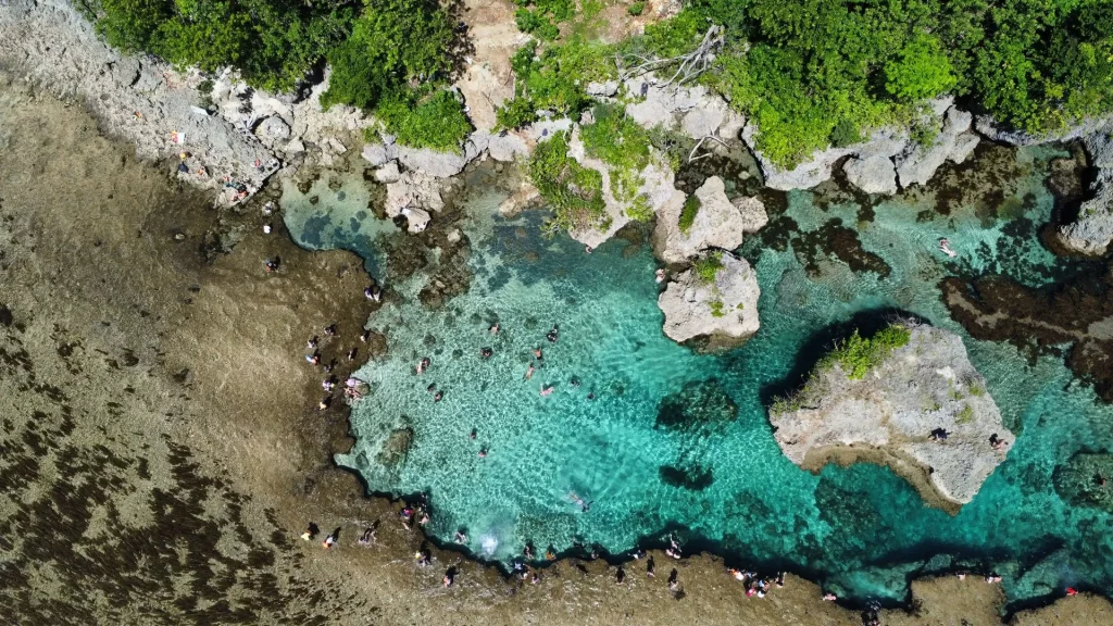 Magpopongko Rock Pools und Flats
